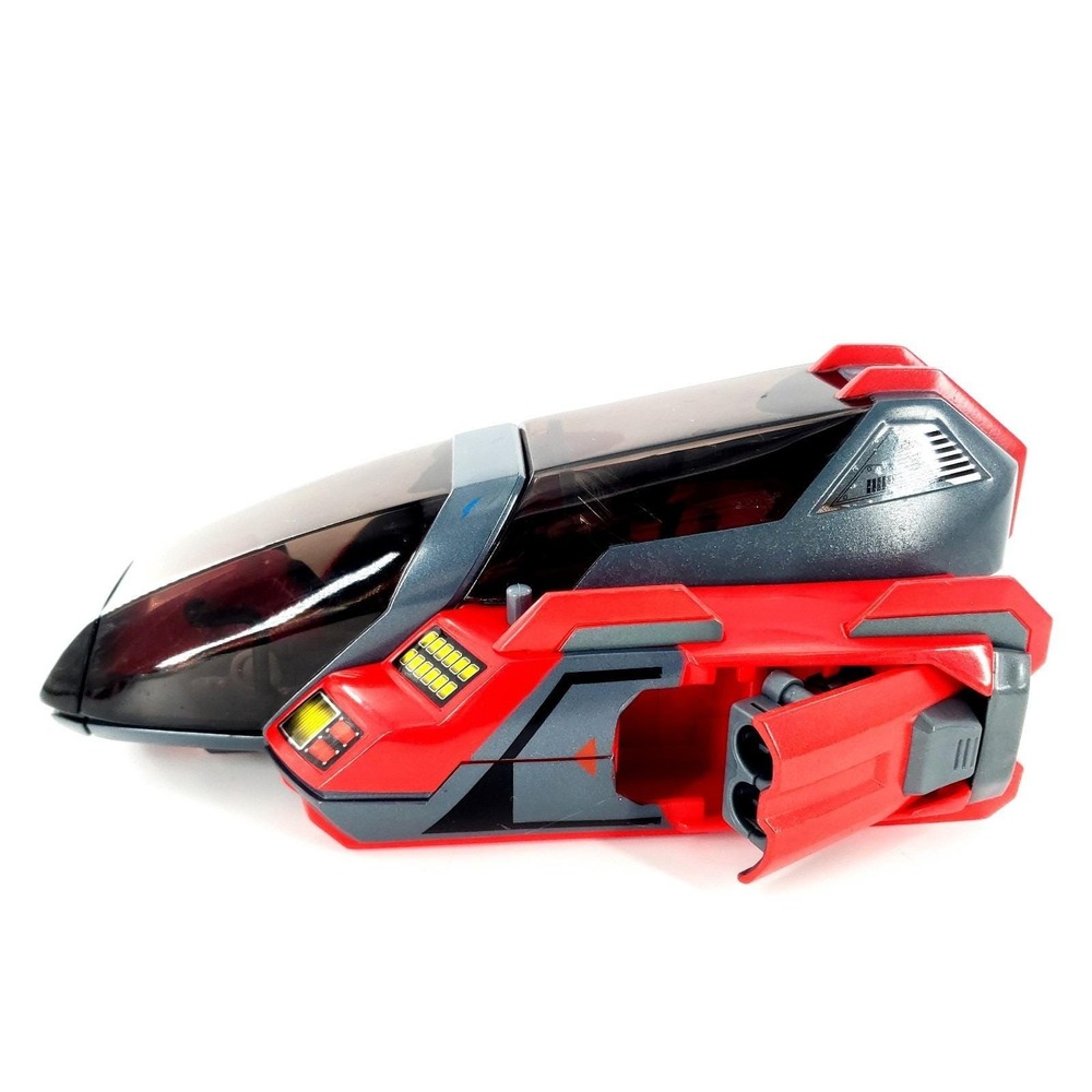 Power Rangers Lost Galaxy Red Galactic Speeder w/ Ranger Figure No Missiles - Picture 2 of 10